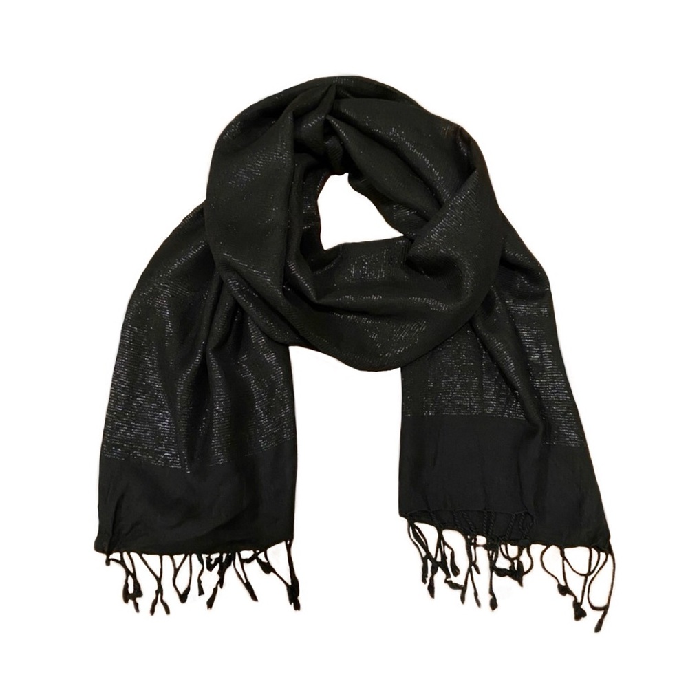 Black Shine Scarf ✨
